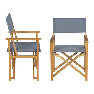 Set bistro pliabil 3 piese Capistrello eucalipt [casa.pro]