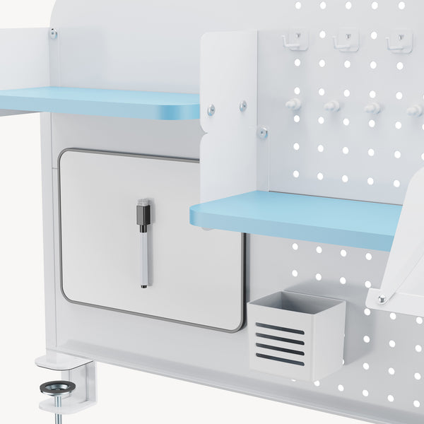 Organizator pentru masa de birou fara gaurire Sauda 114x68 cm [en.casa]