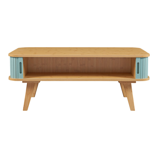 Masuta cafea cu 2 usi glisanteTysvær 100x50x40 cm [en.casa]