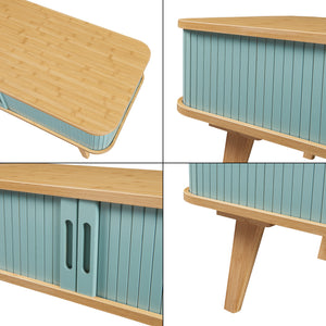 Masuta cafea cu 2 usi glisanteTysvær 100x50x40 cm [en.casa]