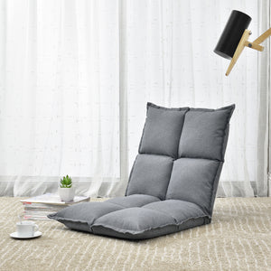Scaun podea Gloria 110 x 55 x 11 cm reglabil in 5 trepte culori diferite [en.casa]