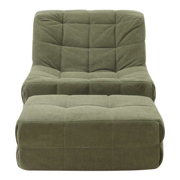 Set fotoliu cu suport picioare Koskyvn 75x90x100 cm textil [en.casa]