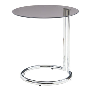 Masuta rotunda Ylivieska 46x44,5 cm metal [en.casa]
