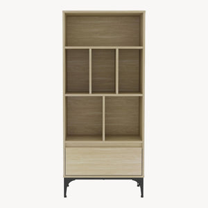 Raft carti Kistiandi 137x60x35 cm [en.casa]