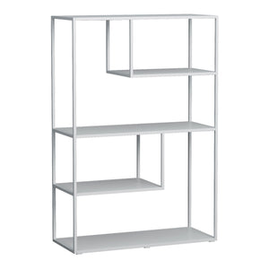 Raft carti de sine statator Sievi 126x85x35cm otel [en.casa]