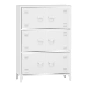 Dulap de birou Hamina 113x80x40cm în diferite culori [en.casa]