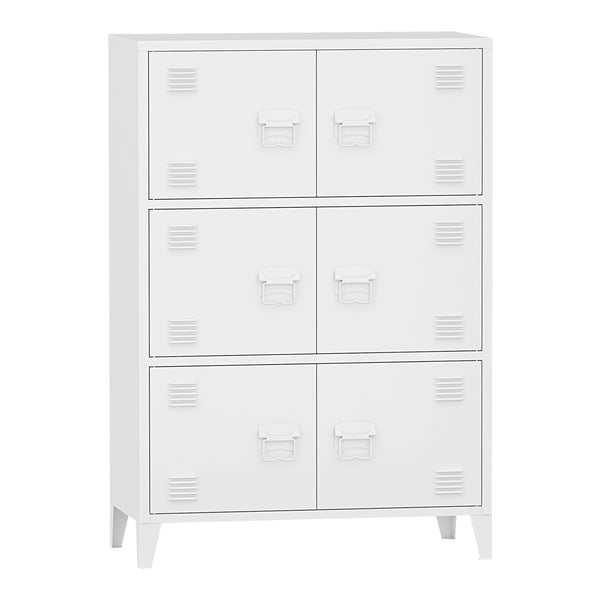 Dulap de birou Hamina 113x80x40cm în diferite culori [en.casa]