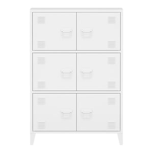 Dulap de birou Hamina 113x80x40cm în diferite culori [en.casa]