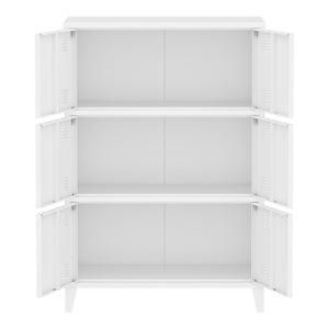 Dulap de birou Hamina 113x80x40cm în diferite culori [en.casa]