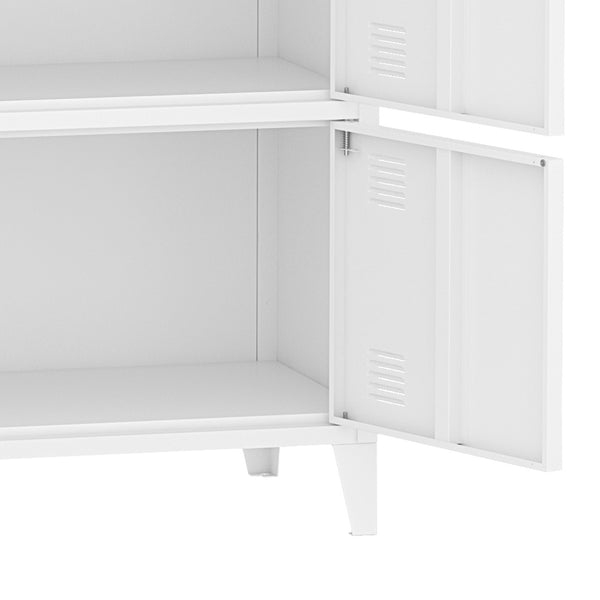 Dulap de birou Hamina 113x80x40cm în diferite culori [en.casa]