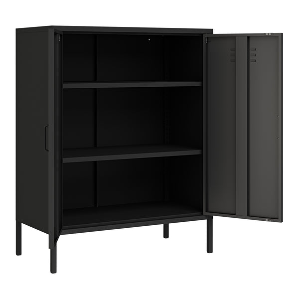 Dulap birou Pyhäranta 101,5x80x40cm otel  [en.casa]