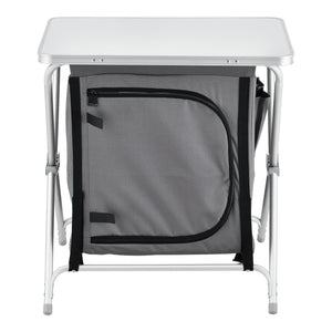 Dulap camping ACSL-1601x gri inchis masuri diferite [en.casa]  