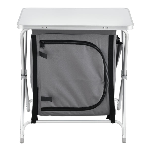 Dulap camping ACSL-1601x gri inchis masuri diferite [en.casa]  