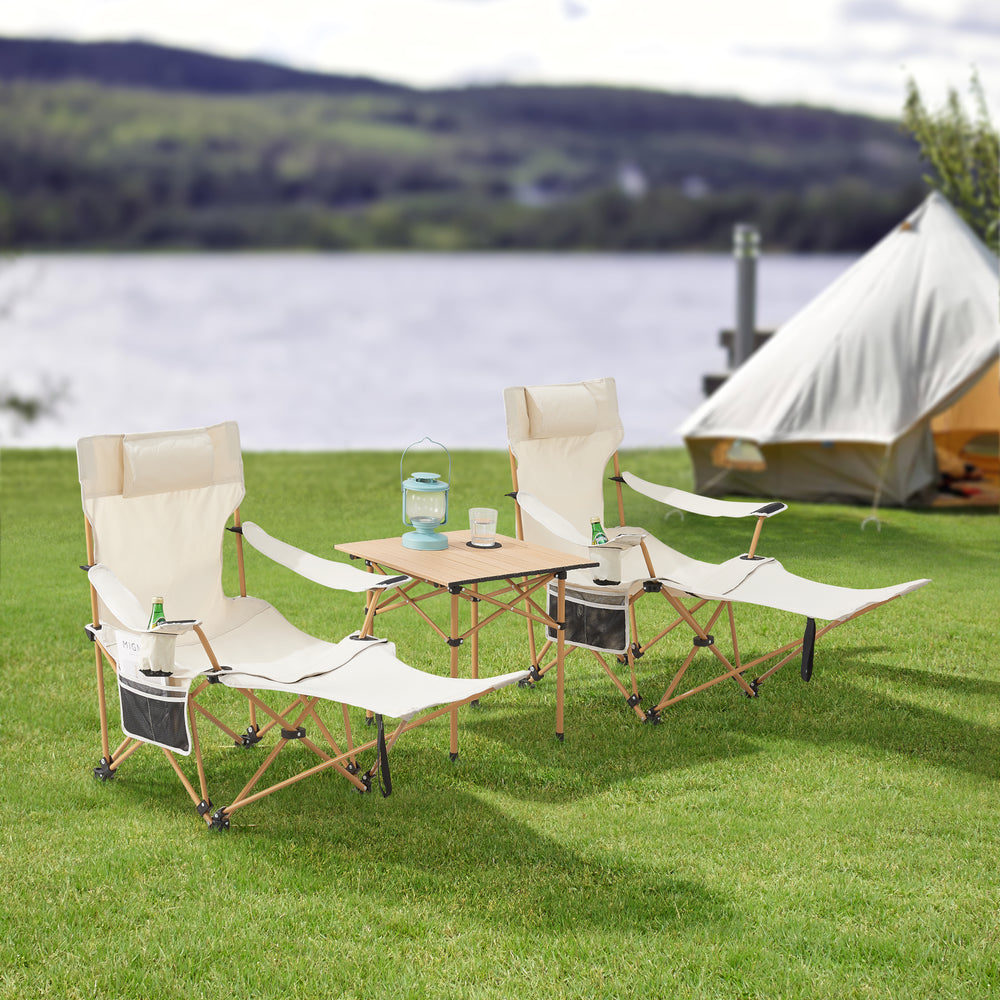 Campingmöbel Set Bellante 3 - tlg. Klappbar [casa.pro] - premiumXL