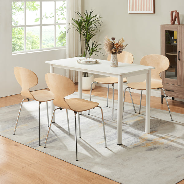 Set 4 scaune bucatarie Kil 80x47x48 cm [en.casa]