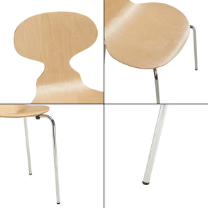 Set 4 scaune bucatarie Kil 80x47x48 cm [en.casa]