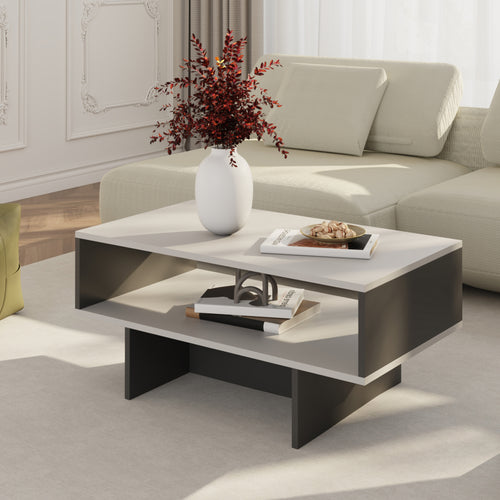 Couchtisch Mjölby 36.4x80x45 cm in versch. Farben [en.casa] - premiumXL