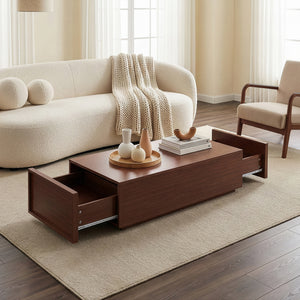 Masuta cafea cu sertare Turur 104x50x40 cm [en.casa]