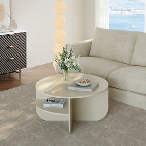 Masuta rotunda cafea Reykhon 80x41 cm [en.casa]