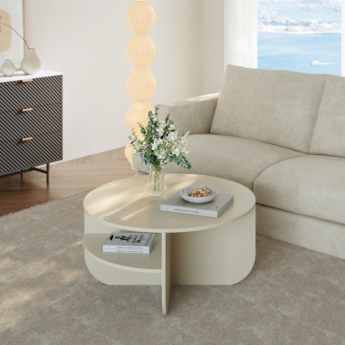 Masuta rotunda cafea Reykhon 80x41 cm [en.casa]