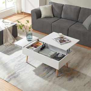 Masuta cafea cu spatiu depozitare Flesen 92x52x40,5 cm [en.casa]