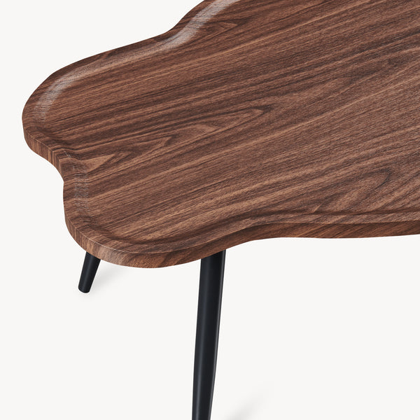Masuta cafea Trestaneng 100x60x47 cm efect lemn nuc [en.casa] 