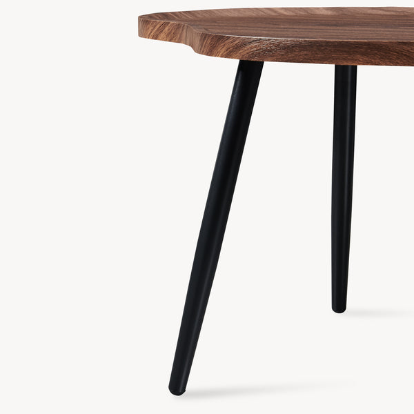 Masuta cafea Trestaneng 100x60x47 cm efect lemn nuc [en.casa] 