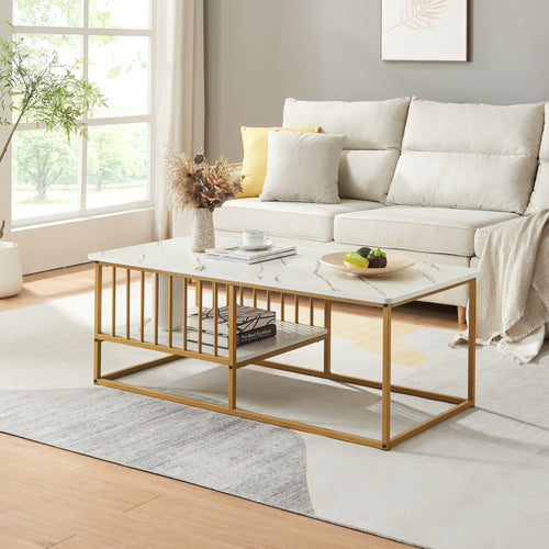 Masuta cafea Raukurg 120x60x44 cm  [en.casa]