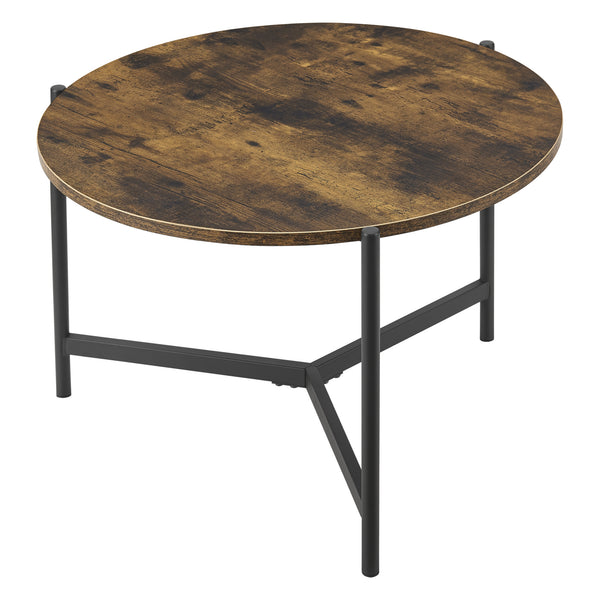 Masuta cafea Koge blat rotund culori diferite [en.casa]