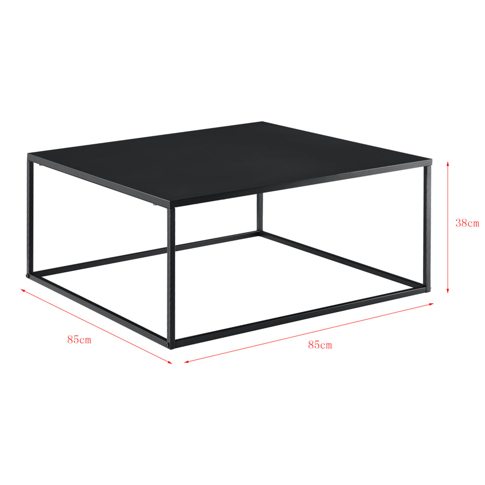Masuta cafea Lebus 38 x 85 x 85 cm metal culori diferite [en.casa]