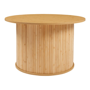 Masuta cafea Ledepid natur rotunda [en.casa]