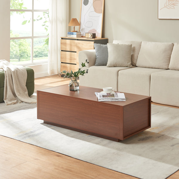 Masuta cafea cu sertare Turur 104x50x40 cm [en.casa]