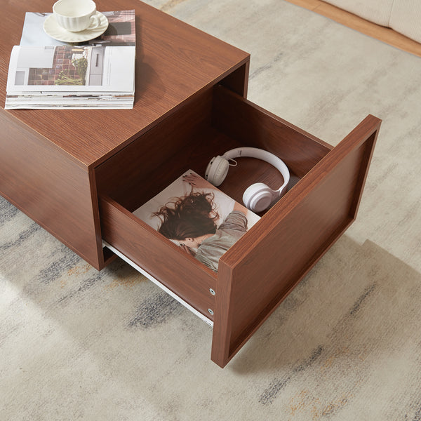 Masuta cafea cu sertare Turur 104x50x40 cm [en.casa]