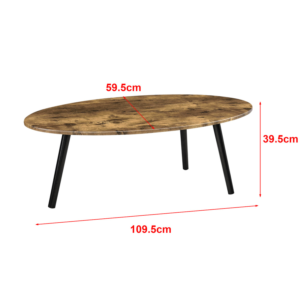 Couchtisch Viborg 109,5 x 59,5 x 39,5 cm versch. Farben en.casa - premiumXL