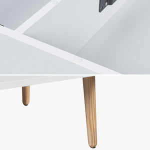 Masuta cafea cu spatiu depozitare Flesen 92x52x40,5 cm [en.casa]