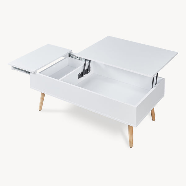 Masuta cafea cu spatiu depozitare Flesen 92x52x40,5 cm [en.casa]