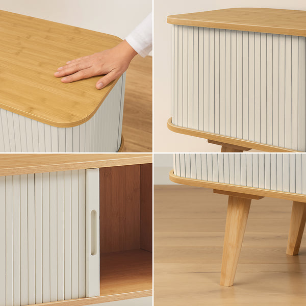 Comoda TV Tysvær 120x40x58cm [en.casa]