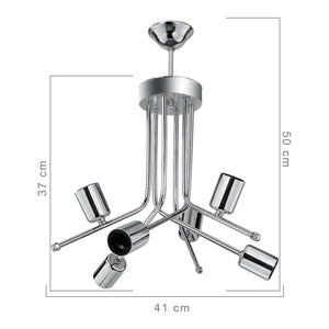 Lustră de tavan Halesowen 6xE27 metal în diferite culori [lux.pro]