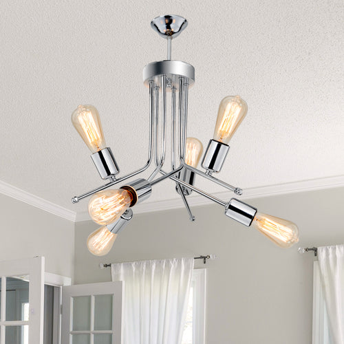 Lustră de tavan Halesowen 6xE27 metal în diferite culori [lux.pro]