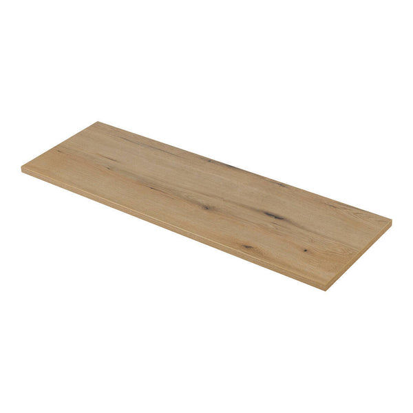 Set mobilier baie 1x Newport 140,4x59,5x40cm efect stejar [en.casa]