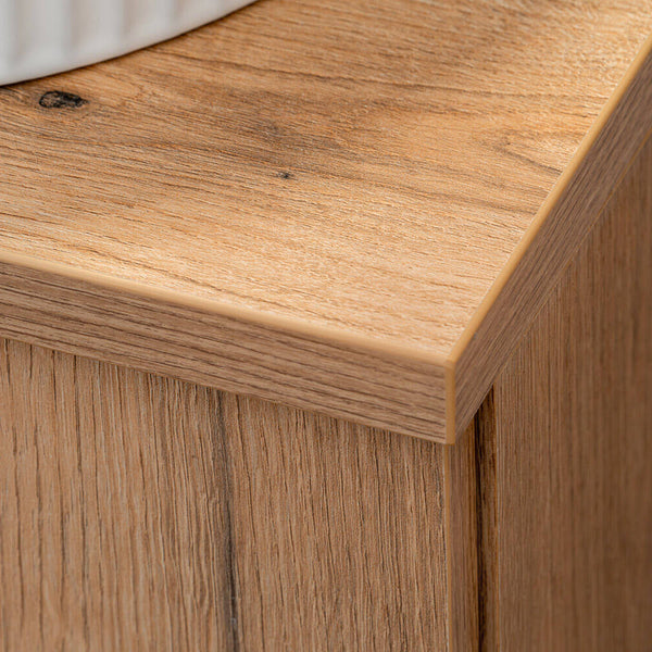 Set mobilier baie xx Newport efect stejar [en.casa]