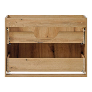 Set mobilier baie xx Newport efect stejar [en.casa]