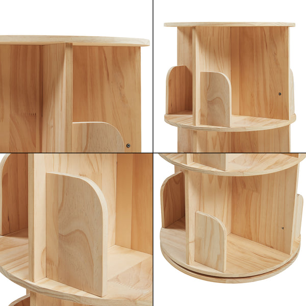 Raft rotativ Chasek natur [en.casa]