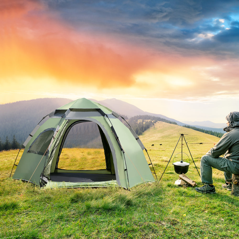 Cort camping Nybro  240 x 205 x 140 cm culori diferite [pro.tec]