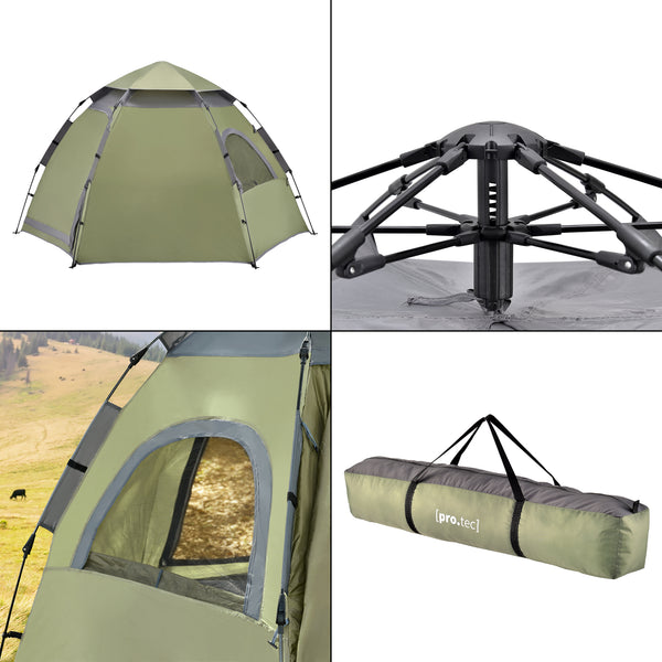 Cort camping Nybro  240 x 205 x 140 cm culori diferite [pro.tec]