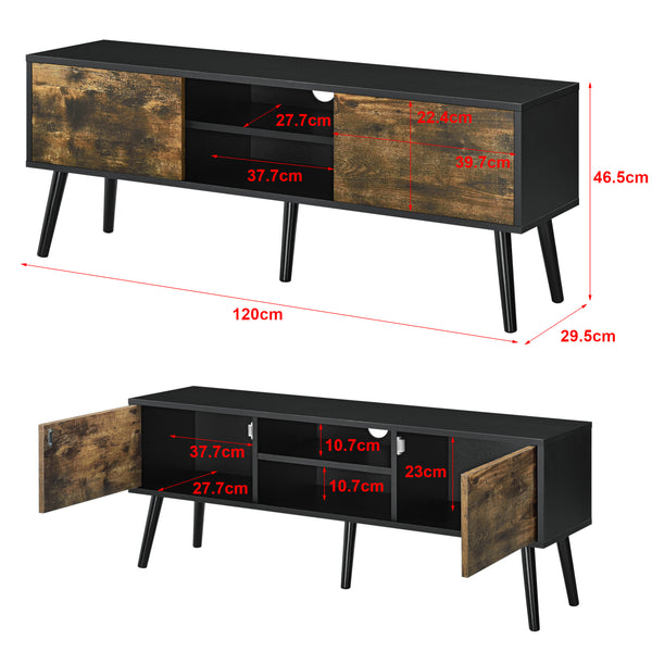 Comoda TV Eskilstuna culori diferite [en.casa]