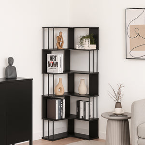 Raft de colt Afrel 160x54x54 cm [en.casa]