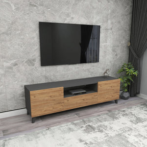 Comoda TV Torsby 140x30x46cm culori diferite [en.casa]