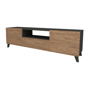Comoda TV Torsby 140x30x46cm culori diferite [en.casa]