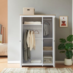 Dulap de haine Vasand 175x120x52 cm [en.casa]